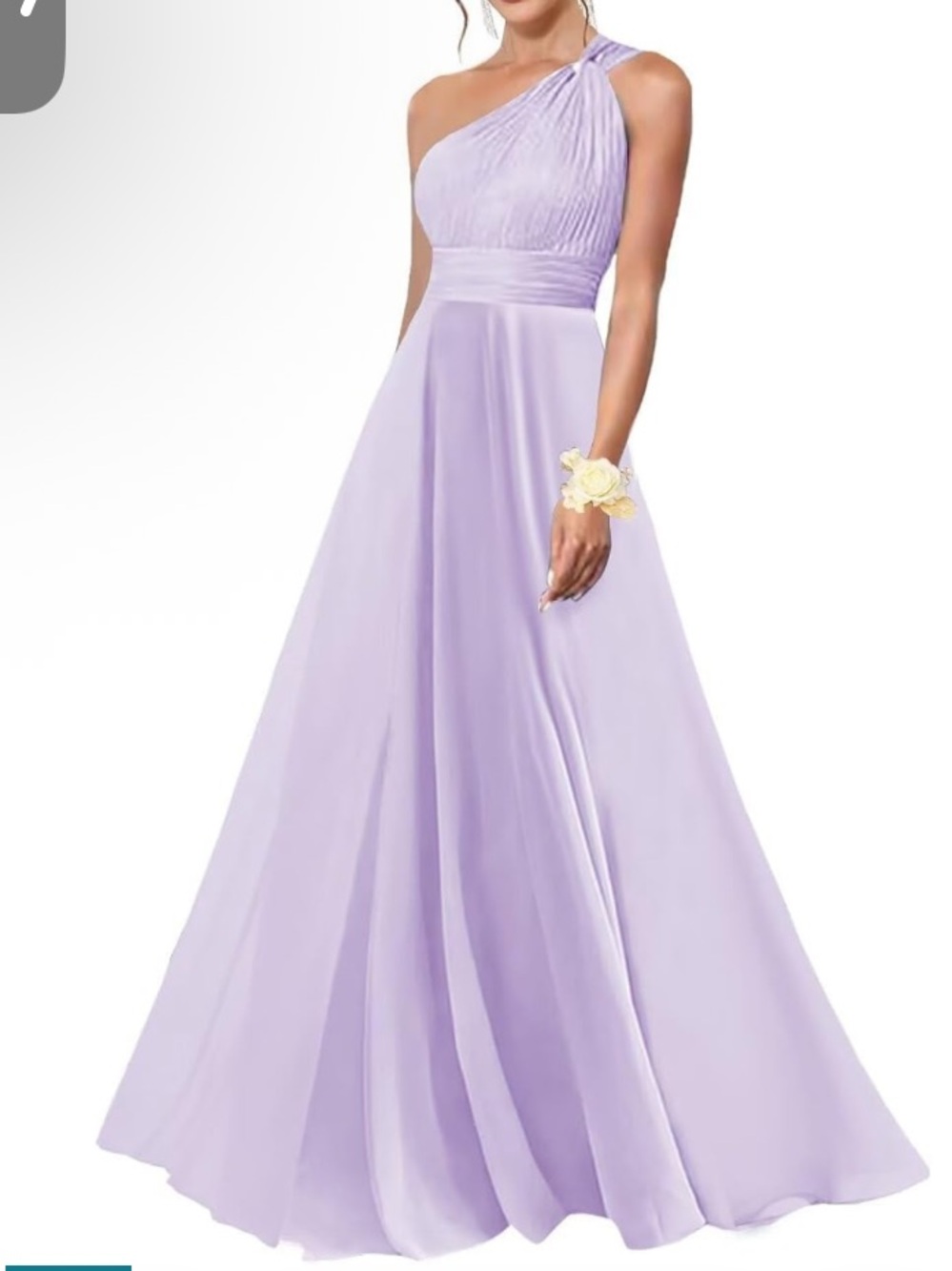 Women's lilac purple bridesmaid dress